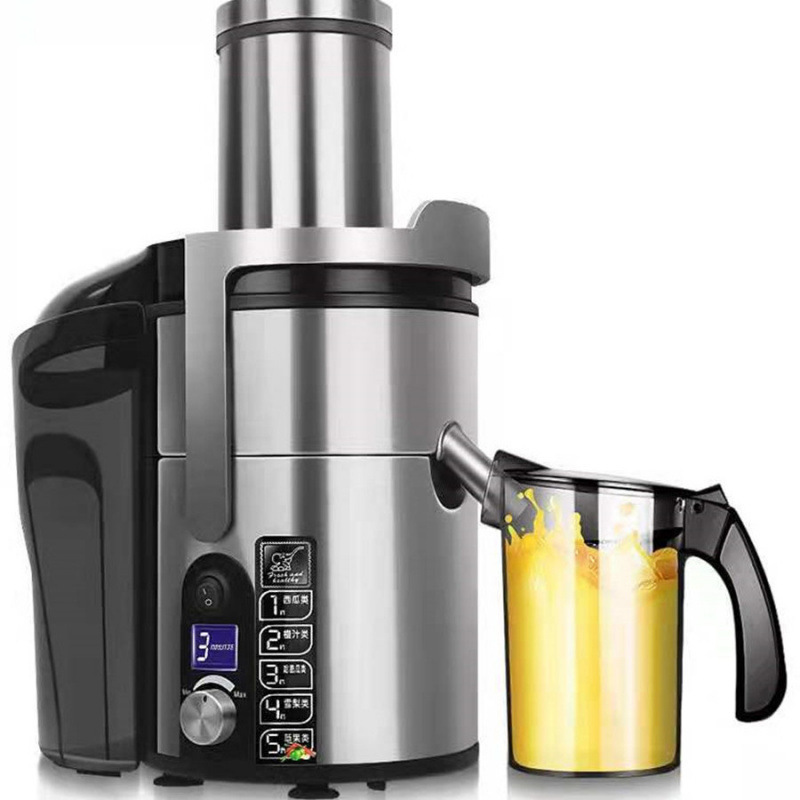 869E nuevo exprimidor comercial automático de gran calibre separación de jugo fresco exprimidor de jugo tienda de jugo