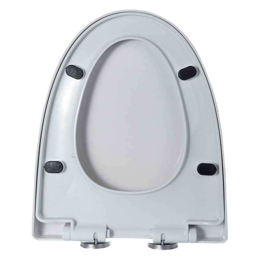 Universal Thickened Toilet Seat Cover for Old-Style Toilets, Urea-Formaldehyde Seat Ring, Female Gasket, Flushing Accessories, Slow Descent