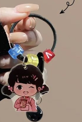 Ins ultra fuego texto creativo rechazar el colgante del teléfono móvil llavero extraño auriculares bolsa decoración portátil universal