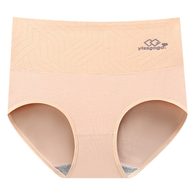 Nuevo panal ropa interior de mujer de algodón de cintura alta de grafeno transpirable conductor de humedad más tamaño calzoncillos fabricante en ventas en stock image 1