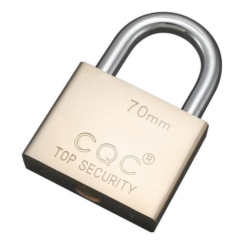 Manufacturer wholesale super B-grade atomic padlock with crescent key, all-copper core safety anti-theft padlock for warehouse door