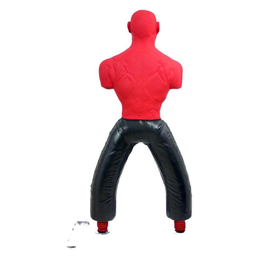 Boxing-Shaped Silicone Human-Shaped Punching Bag, Free-Standing Suction Cup, Wobble Sandbag, Taekwondo Equipment