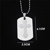 Necklace stainless steel, pendant, fashionable polishing cloth, accessory