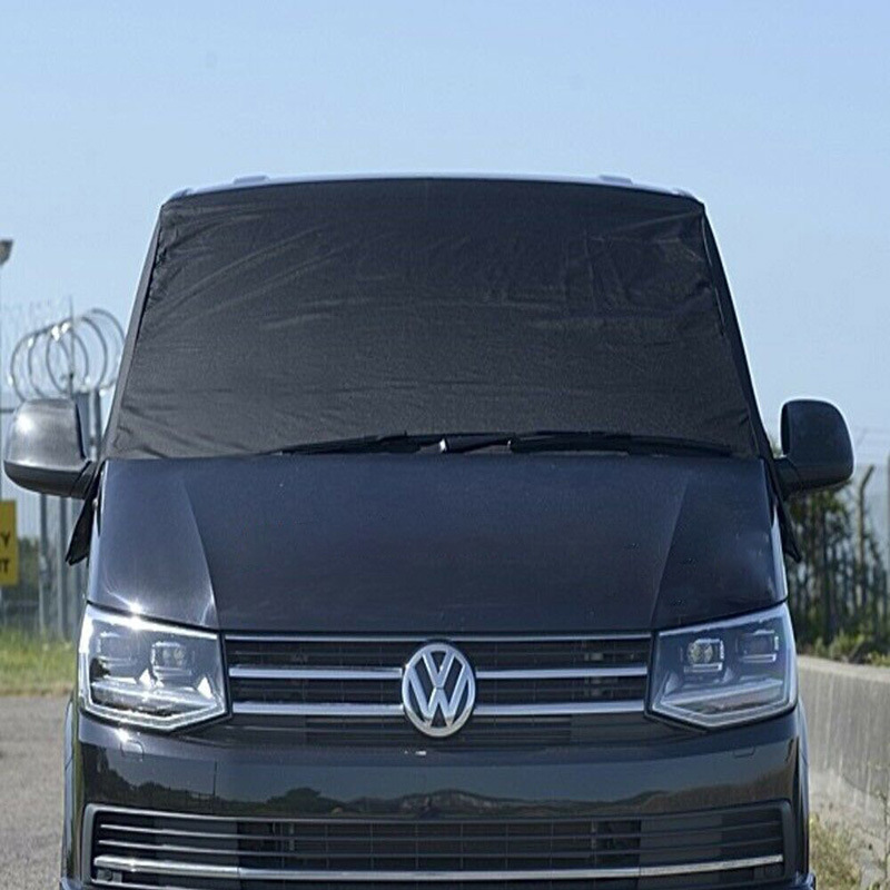 VW T6房车挡风玻璃罩遮阳罩加厚牛津布隔热防水晒霜尘雪挡遮阳挡