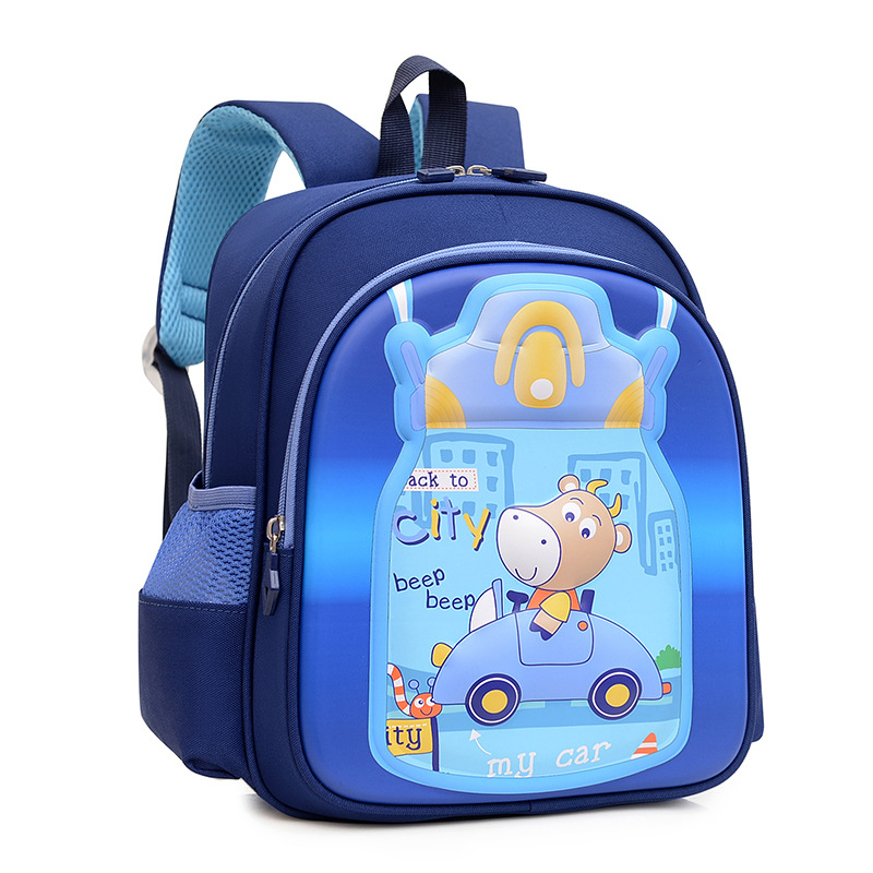 Mochila escolar para niños 4-8 años de edad mochila de jardín de infantes de gran capacidad impermeable Primer Grado mochila de dinosaurio mochila de estudiante de escuela primaria