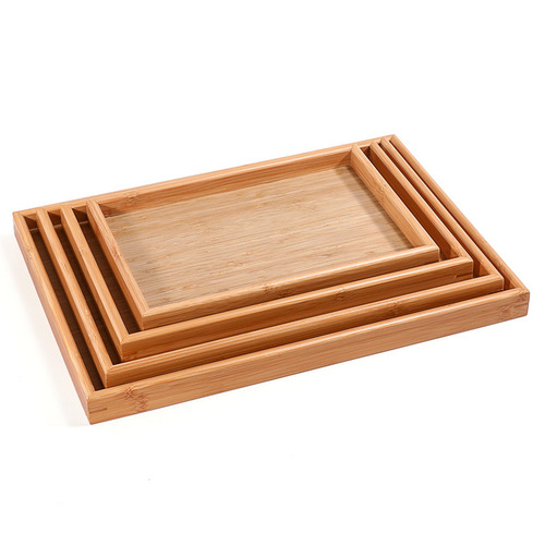 Jewelry display tray bamboo wooden bracelet bracelet necklace tray jewelry viewing pallet counter display props wholesale