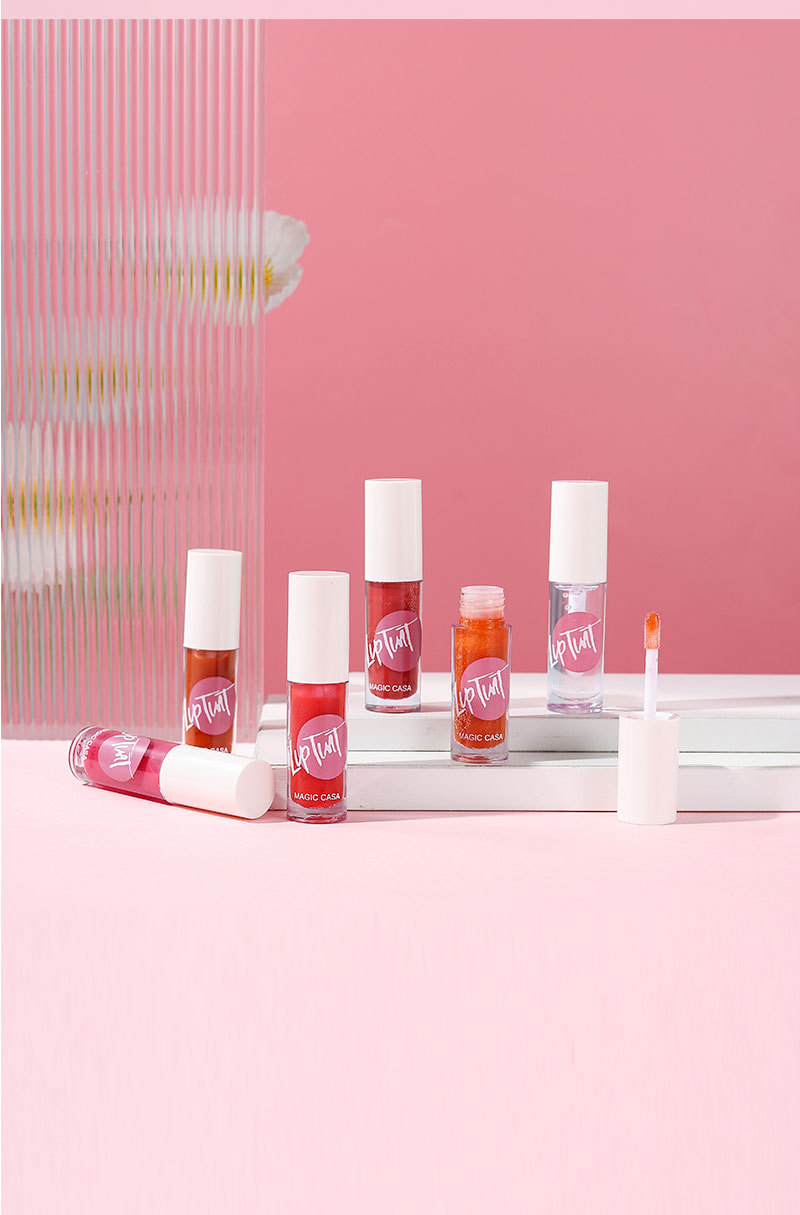 MAGIC CASA Lip Oil, Lip Balm, Lip Gloss, Transparent, pouty Lip Gloss, Glass Lip Moisturizer undefined