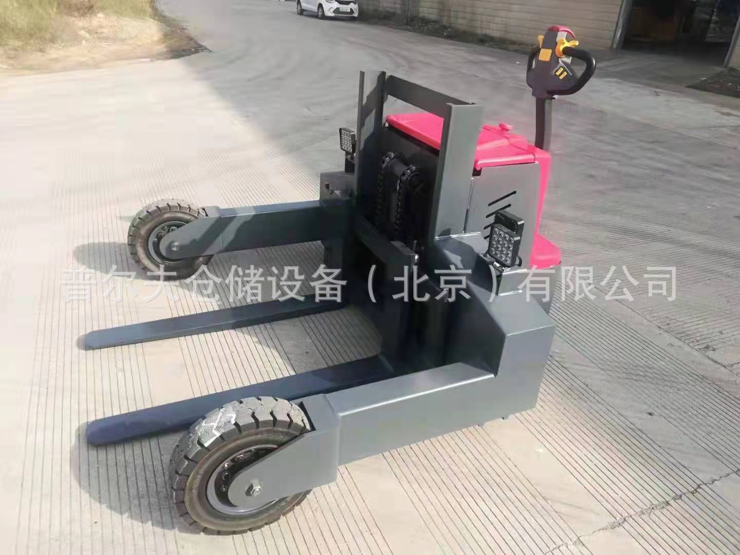 崎岖路面户外型电动搬运车堆高车 橡胶胎 大轮胎