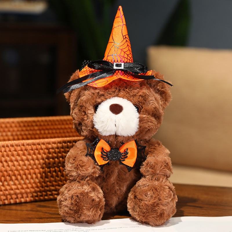 国境を越えたハロウィーンの熊人形ハロウィーンの装飾品のアイデアはテディベアのぬいぐるみを責める|undefined