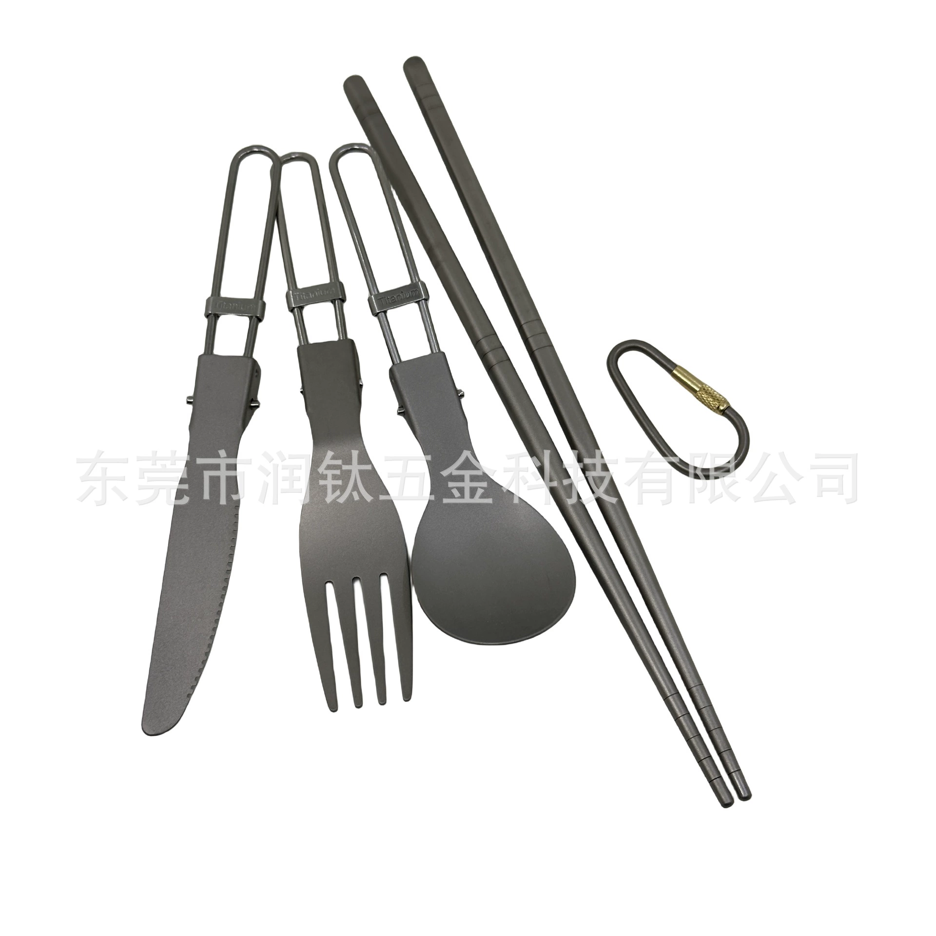 Travel tableware, handheld portable set