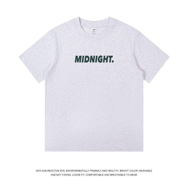 メンズアメリカンレトロプリント半袖Tシャツ、レディース純綿春夏ゆったりカジュアルインナー、インスメンズファッション|undefined
