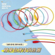 ��ɫ����䓽zȦ耳׿ۭh��DIY�Ʒ�������K�ȦŤŤ��ë������