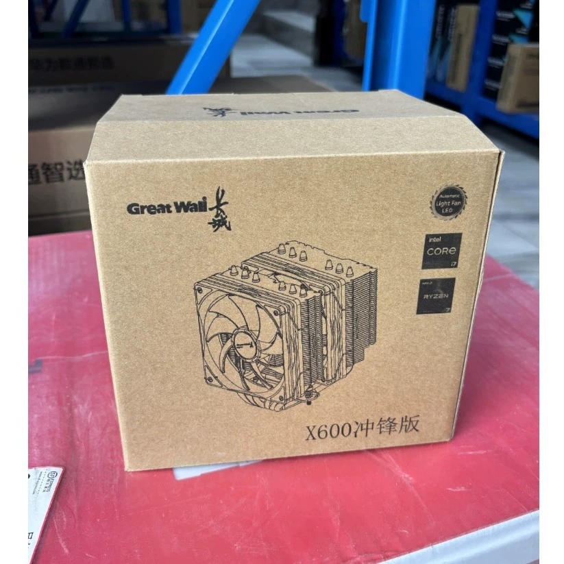 Long / City Charge Edition X600 Вентилятор процессора с 6 тепловыми трубками Twin Tower RGB