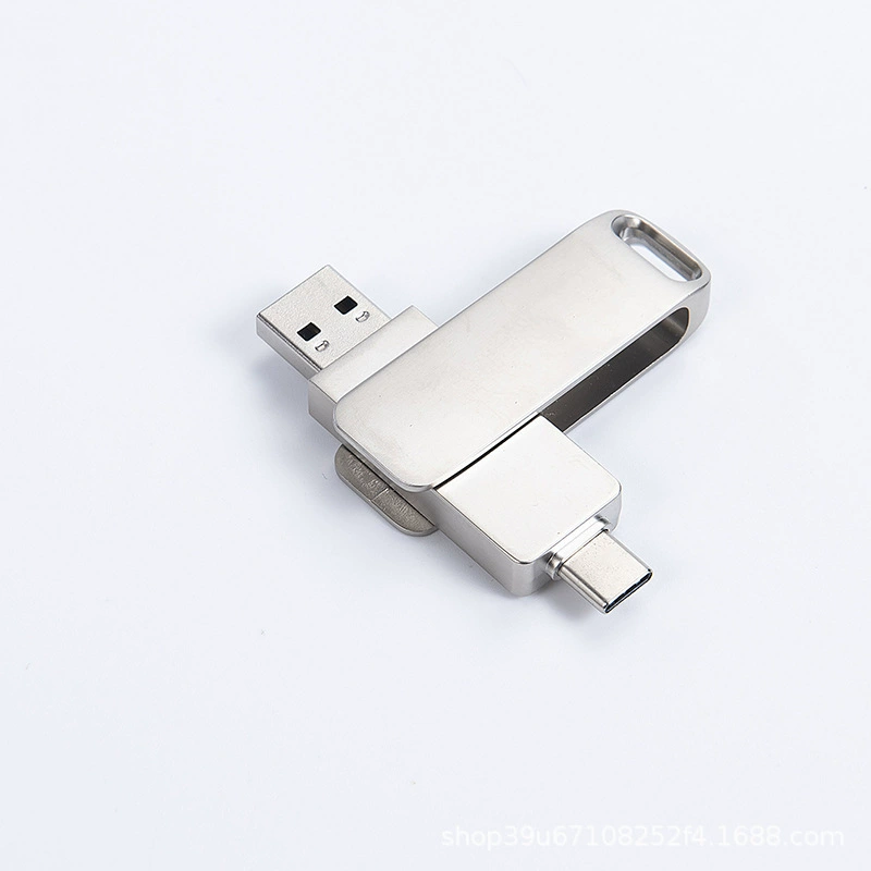 Металлическая ёмкая высокоскоростная мобильная USB-флешка, 32G/128G/64G/16G, подарок на день рождения