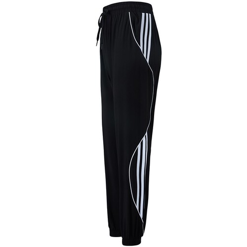 BF style casual sports pants, high waist, loose slimming fitness pants, breathable, quick-drying, foot-binding running yoga pants for women