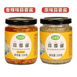 珍星鲜 Чесночный соус, 230 г, домашний перец чили, чеснок, морепродукты на гриле, устрицы, гребешки, чесночный соус, соус для барбекю
