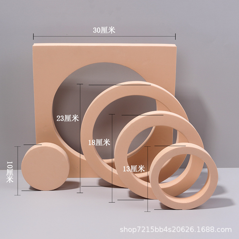 Cubo fotografía props ins Internet celebridad tridimensional joyería belleza Decoración Comida decoración Fondo paño