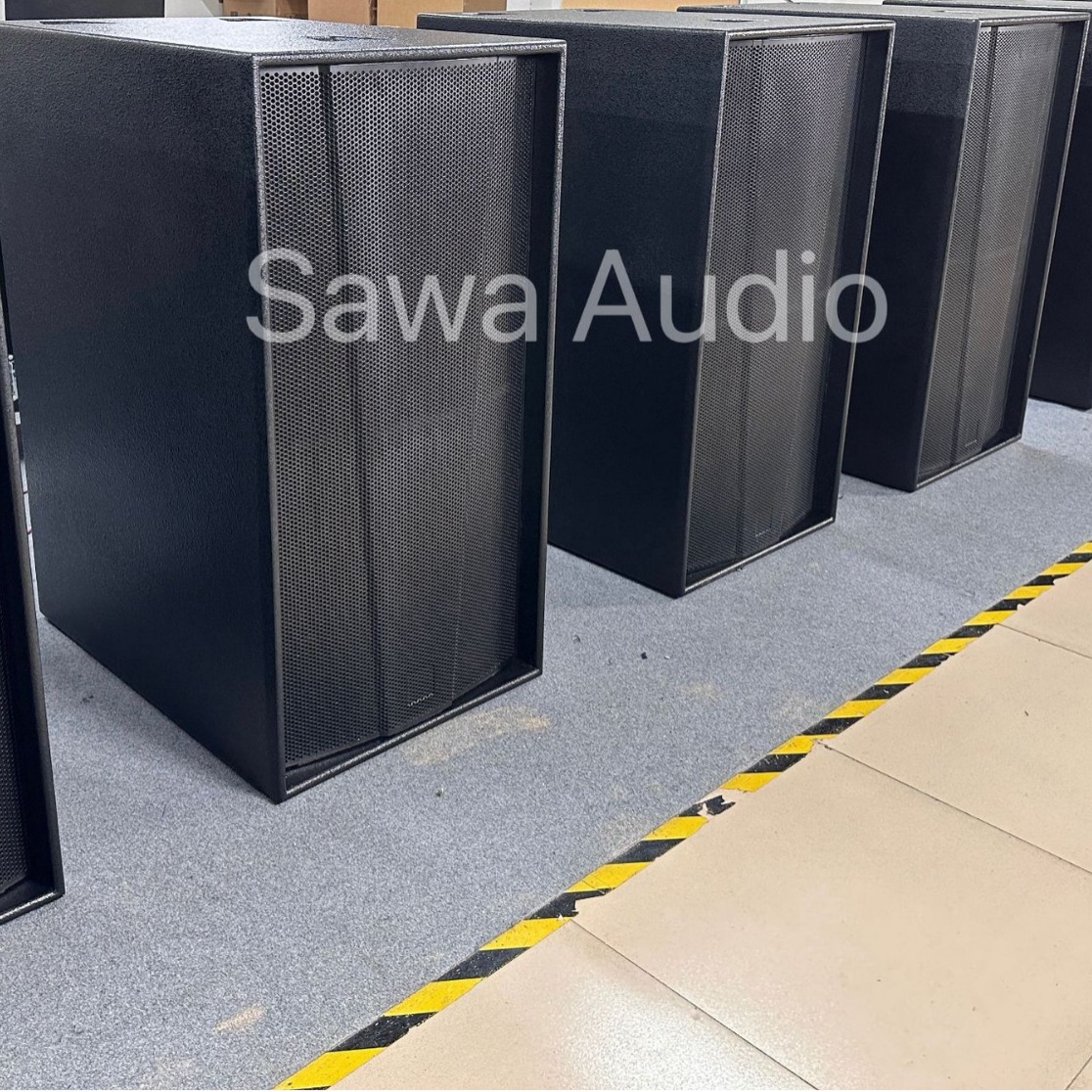 Dual subwoofer de 18 pulgadas sonido de matriz lineal concierto profesional al aire libre KTV altavoz de alta potencia de conferencia de bar