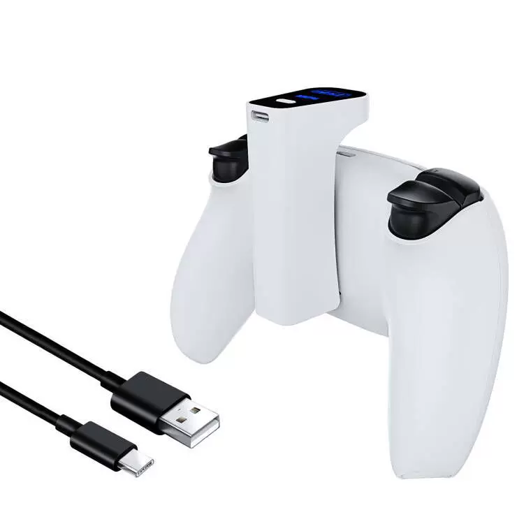 PS5无线手柄电池包PS5手柄续航充电电池P5手柄外挂背夹电池充电包