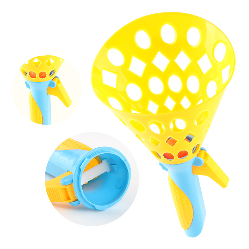 Catapulta doble par Bola de lanzamiento interactivo entre padres e hijos pelota de ping-pong bola elástica interior y exterior juguetes deportivos de ocio transfronterizos