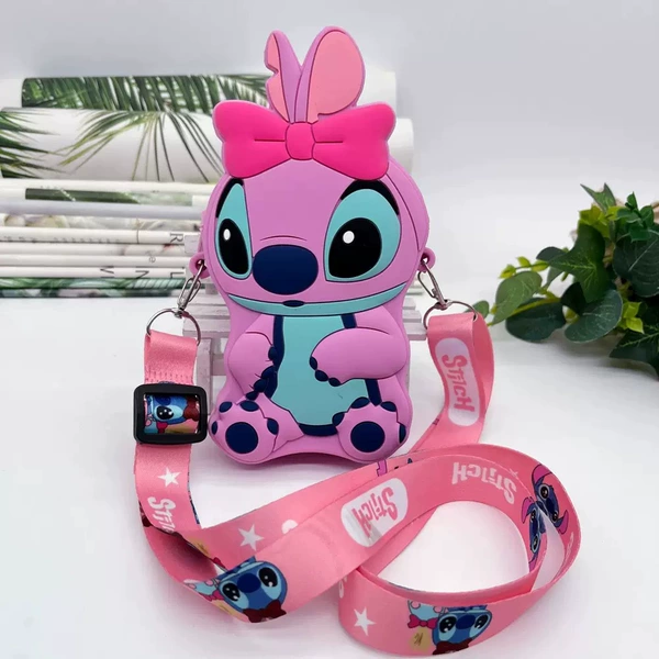 With bow, fuchsia, 12×3×15cm