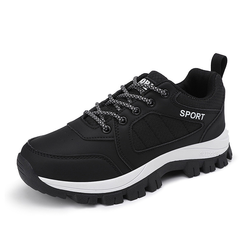 Zapatos de mujer de comercio exterior transfronterizo de tamaño grande, zapatos de senderismo antideslizantes y resistentes al desgaste, zapatos de senderismo al aire libre, viajes deportivos, zapatos de montaña
