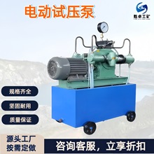 4DSY电动试压泵 手提式测试压力泵自动控制打压泵 现货管道试压泵