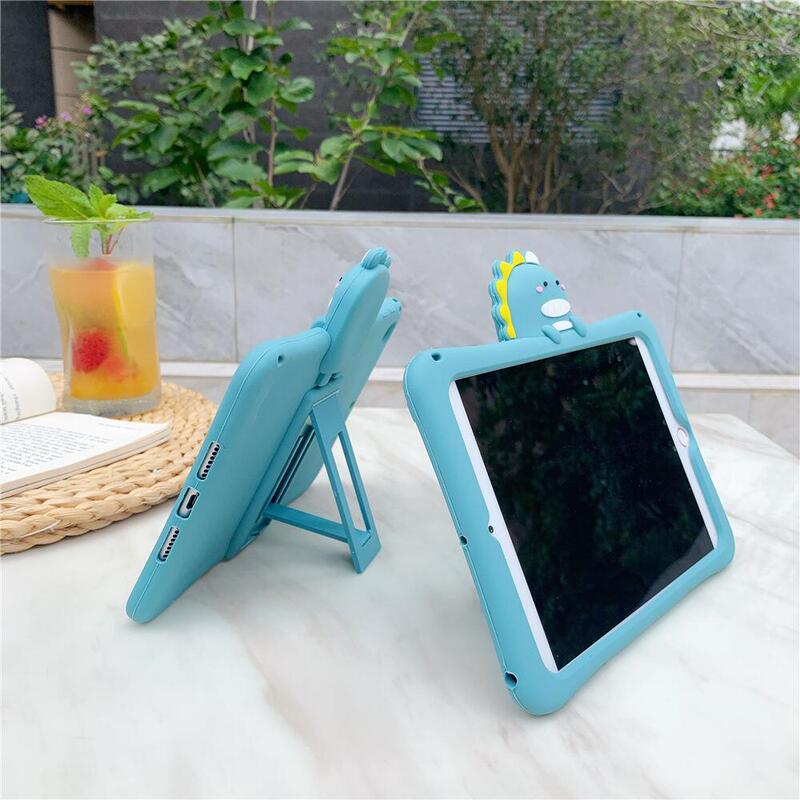 Lazy Person Stand Silicone Drip Glue iPad Protective Case 9.7inch Children's Cartoon Mini Silicone Soft Shell Protective Case Lazy Person Stand Silicone Drip Glue iPad Protective Case 9.7inch Children's Cartoon Mini Silicone Soft Shell Protective Case