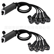 RJ45�D4ͨ��XLR���l�m���� DM512�W�j��̖�������W���Dģ�M����