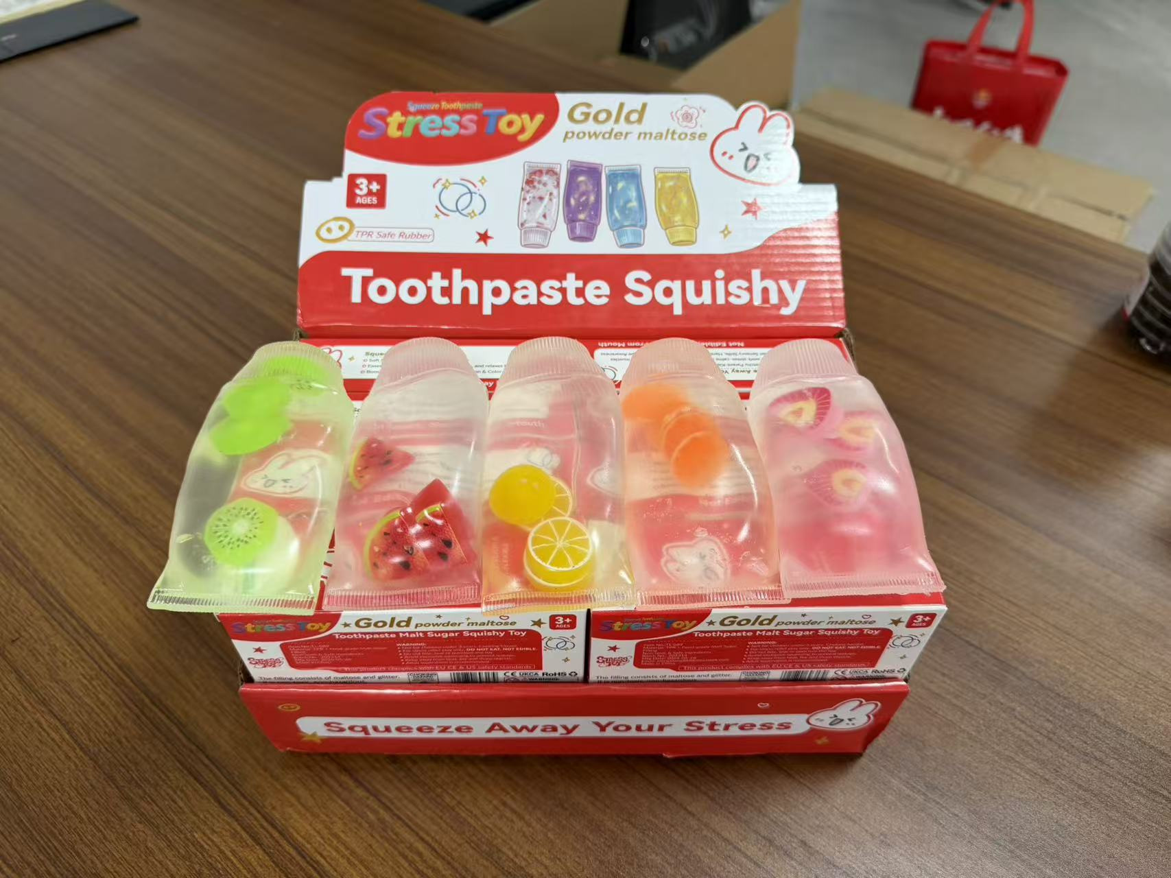 Fruit toothpaste - vaseline