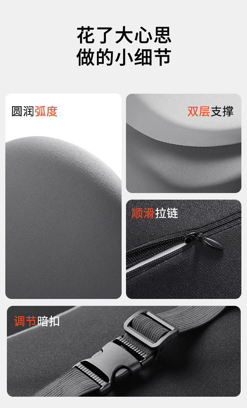 Car Electric Massage Heating Lumbar Support Cushion for Drivers, Car Lumbar Support, Driving Lumbar Support, Headrest