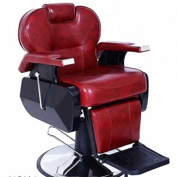 Silla de peluquería retro, silla de peluquería de muebles, silla de peluquería rotativa 360 grados, silla de peluquería, silla de modelado.