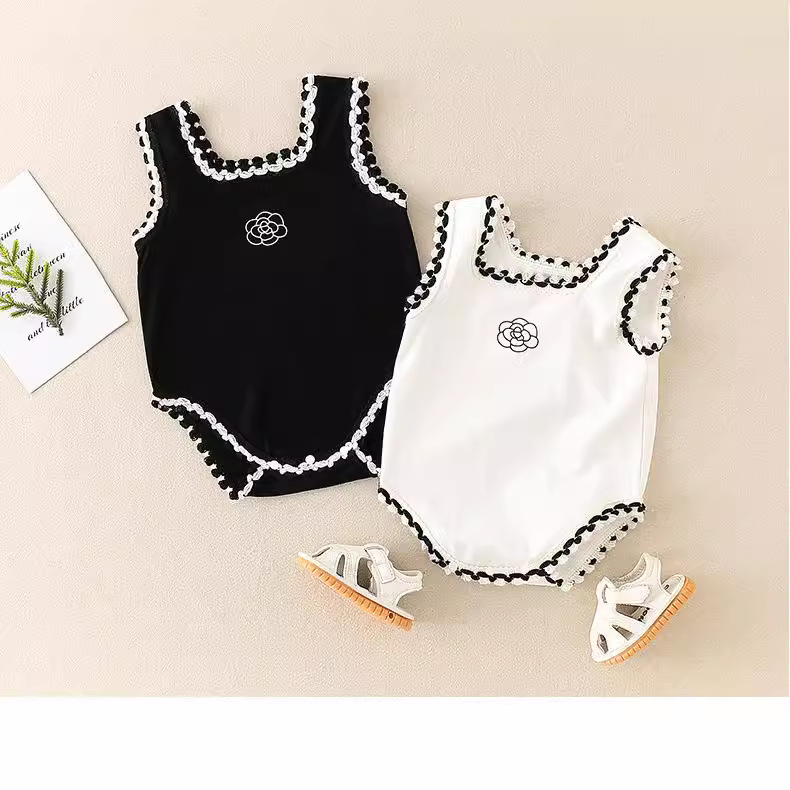 Ropa de bebé verano delgada vaina bebé niña mono verano recién nacido lindo princesa Luna Llena mameluco