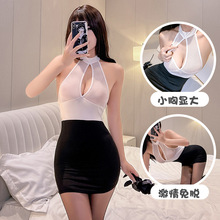 情趣内衣性感女秘书Ol包臀制服角色扮演镂空诱惑激情套装一件代发