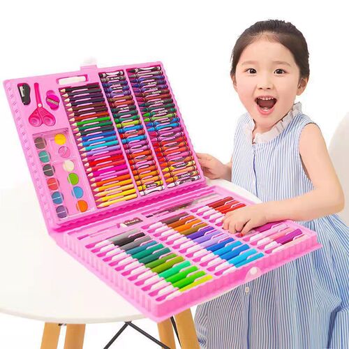 Brush wholesale watercolor pen color pen color pen art painting painting set colored lead learning stationery children's gift box