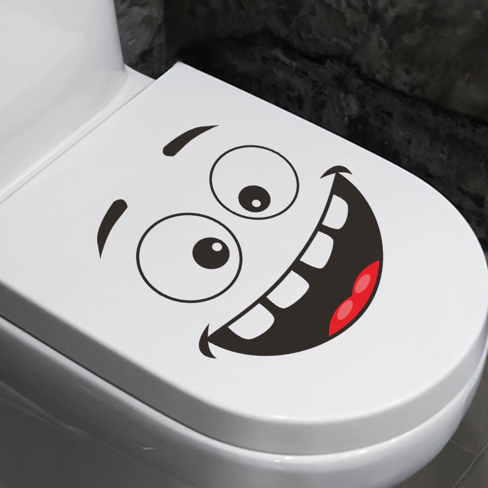 Sticker, self-adhesive waterproof toilet on wall, 0297 pieces, direct factory sales