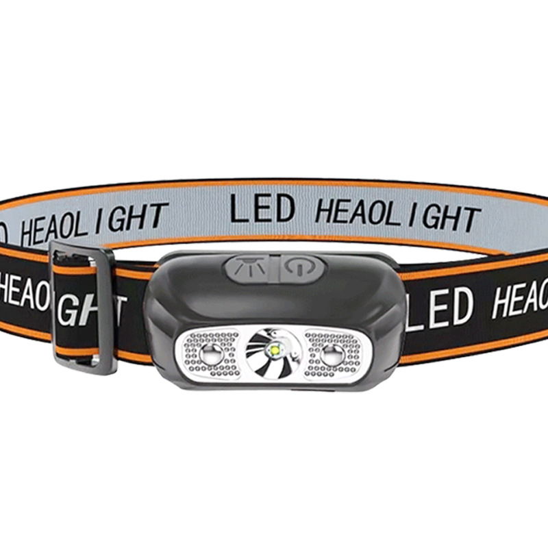 Linterna Frontal LED Mini con Sensor de Mano