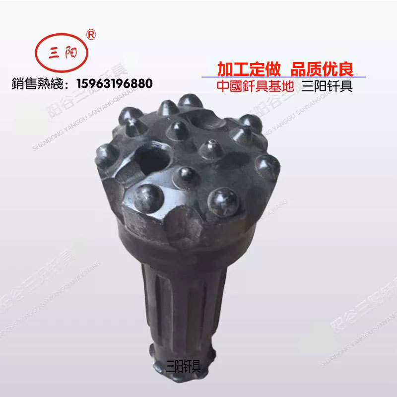 高风压115潜孔钻头  冲击钻头   潜孔钎头