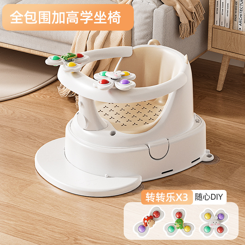 Asiento de comedor para niños taburetes multifuncionales taburetes de comedor para bebés silla respaldada contra caídas taburetes de comedor para bebés portátiles