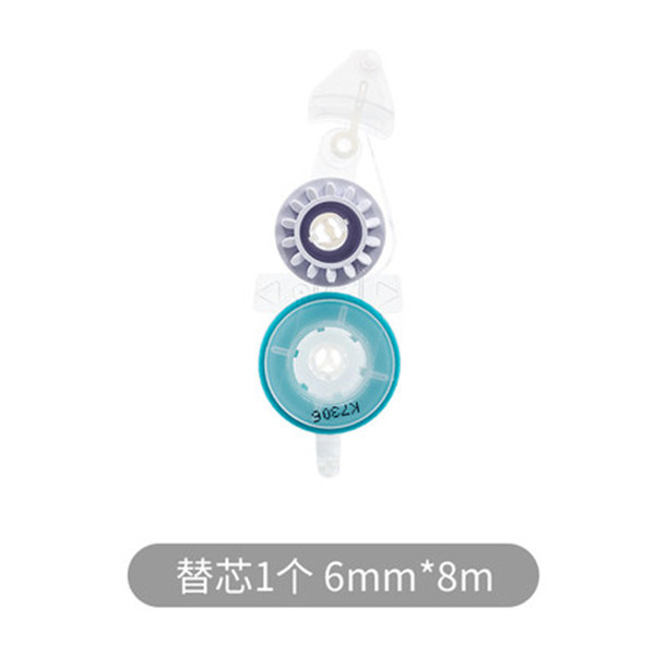 Kokuyo Dot pegamento claro cielo reemplazable Core 8M Arco Iris adhesivo de doble cara fuerte adhesivo de doble cara para los estudiantes