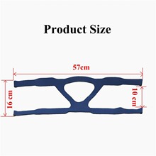 通用呼吸机面罩绑带呼吸机配件弹力绑带四点一体式绑带可调节绑带