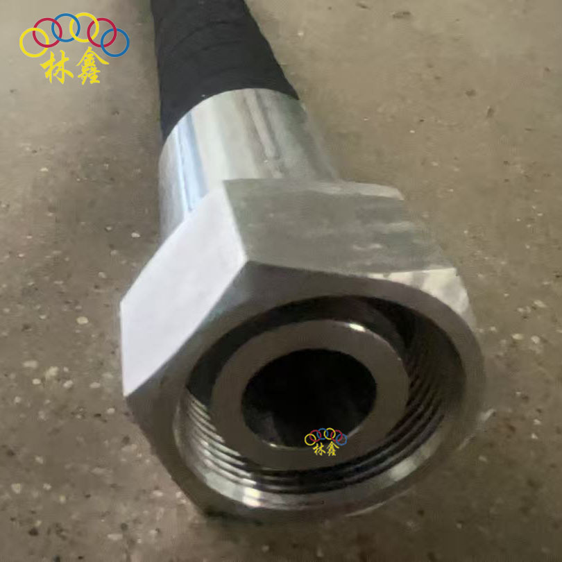 DN25电渣炉输水两端带接头无碳水冷穿线管绝缘4KV电炉护套管