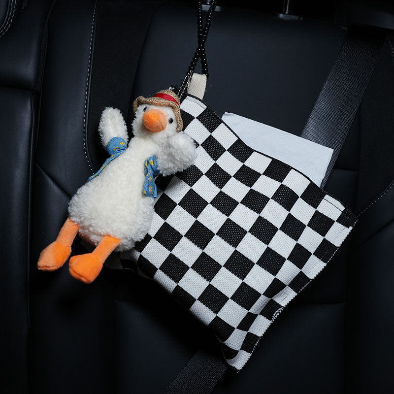 Tissue Holder – Biqi Bixing Car tissue box/set - black-white-spots-vika-duck