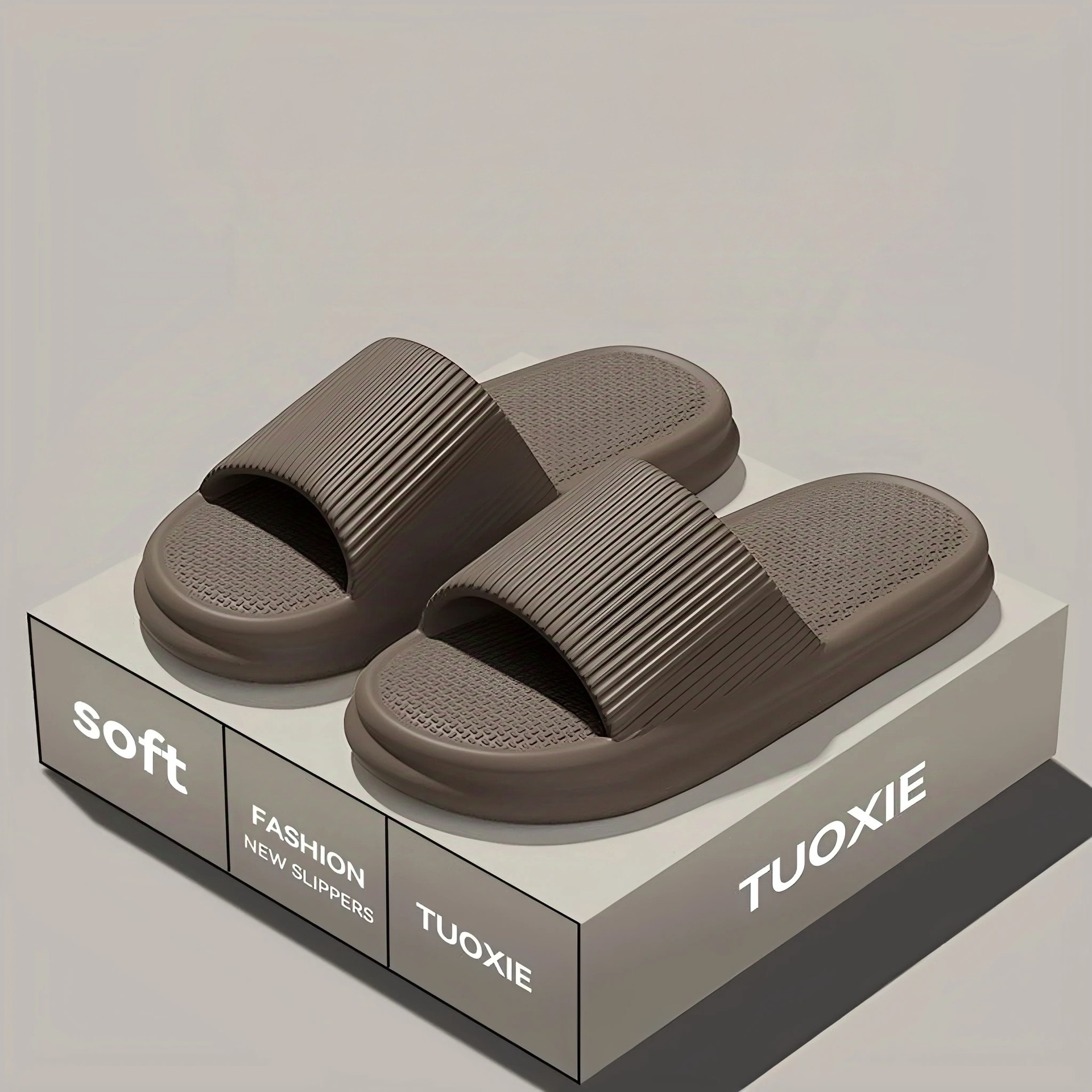 갈색 # # 인기 있는 수직 패턴