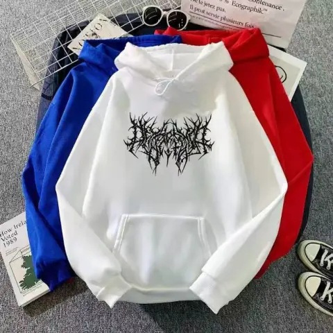 Foreign trade gothic hoodie long-sleeve Harajuku sweatshirt for women, aesthetic hip-hop retro style, winter sweatshirt for friends Foreign trade gothic hoodie long-sleeve Harajuku sweatshirt for women, aesthetic hip-hop retro style, winter sweatshirt for friends