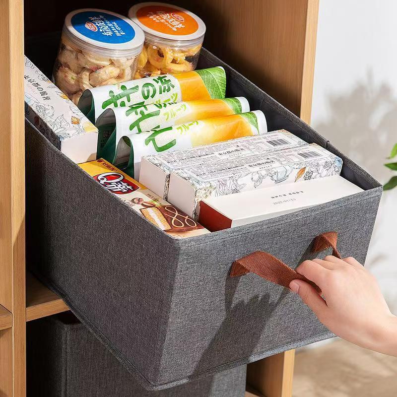 Caja de almacenamiento de ropa plegable gruesa tipo cajón armario estratificado caja de clasificación de ropa gran tela pantalón cesta de almacenamiento
