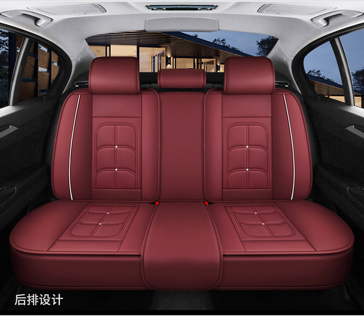 Wholesale Foreign Trade Manufacturers Direct Sales New All-Inclusive Car Seat Covers Full Leather Seat Cushions Four-Season Universal Seat Cushions Seat Covers