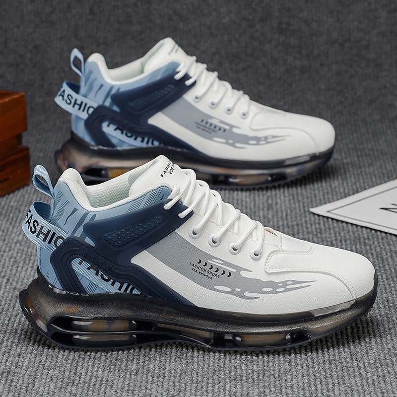 Giày chạy bộ nam đệm khí thoáng khí chống trượt giảm chấn kiểu dad shoes — 537 màu đen, 537 trắng xanh, 537 trắng đen