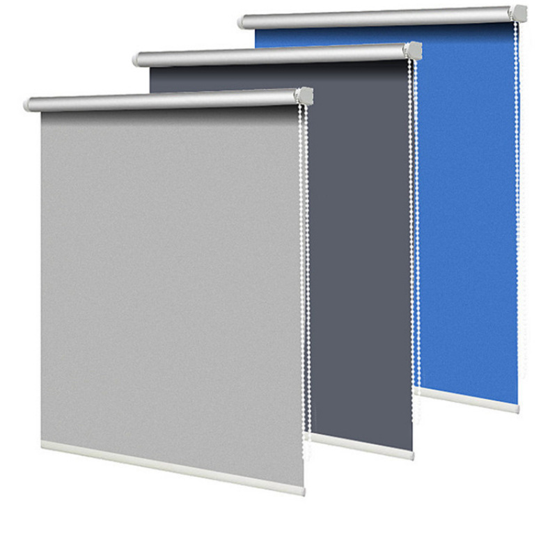 Roller Shutter Lifting Shading Insulation Bedroom Bathroom Kitchen Waterproof Balcony Pull Curtain Punch-free Bathroom Simple Curtain