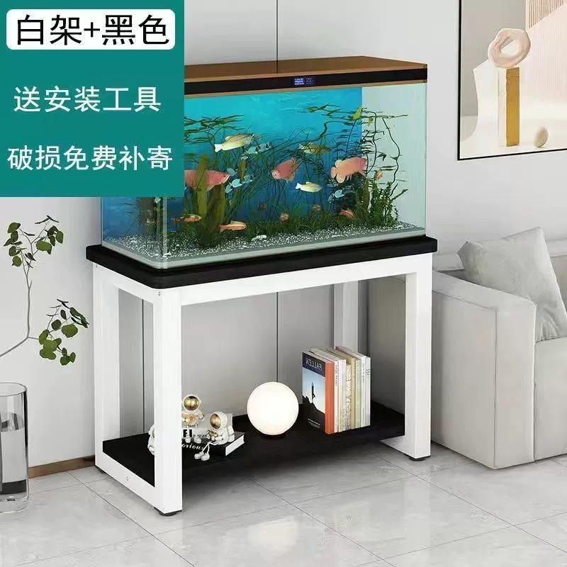 Нижняя рама для аквариума с повышенной несущей способностью, рама аквариума плюс основание с тумбой, железная подставка для гостиной, стальной и деревянный подстольный каркас